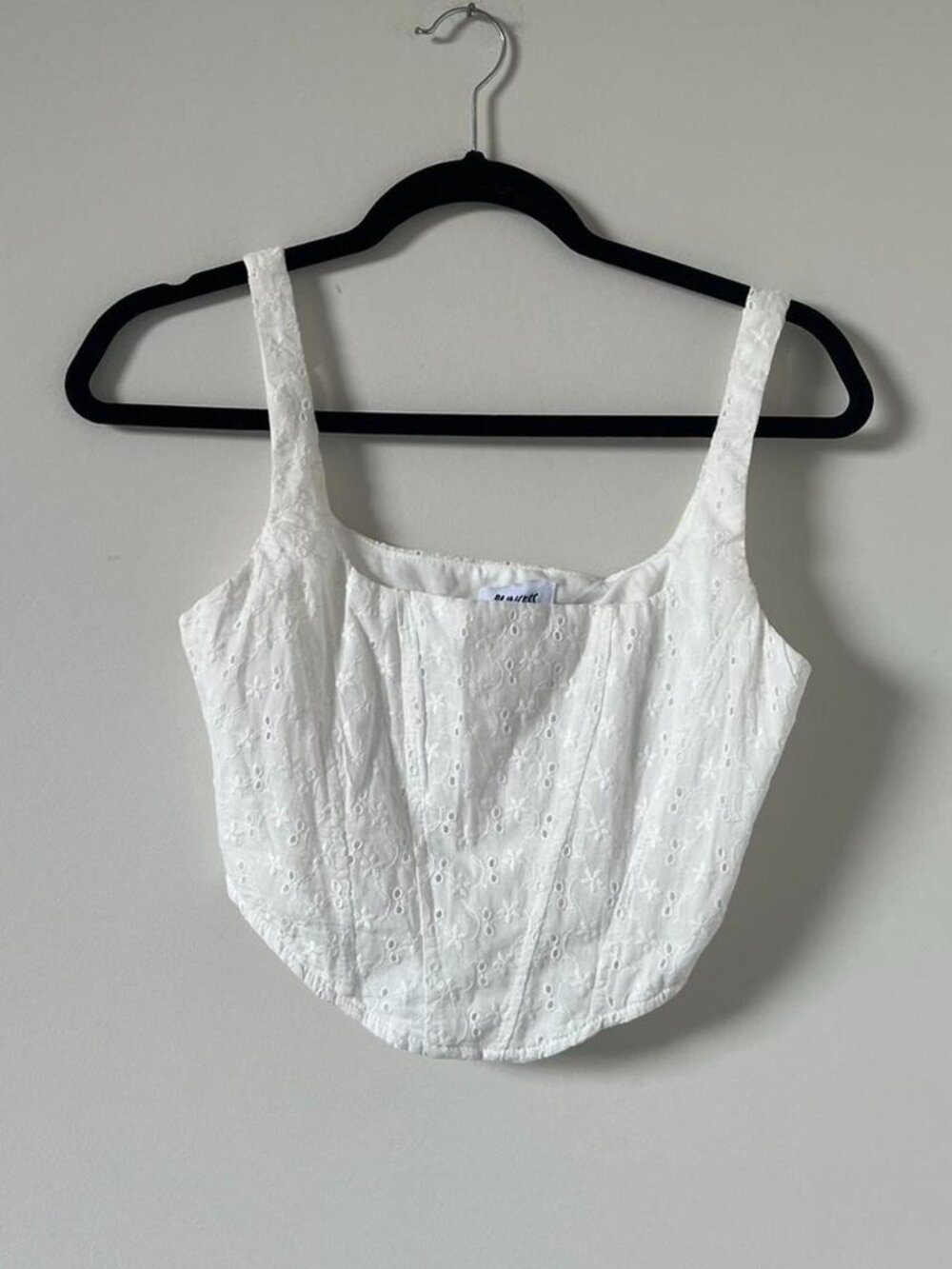Princess Polly White Corest Top